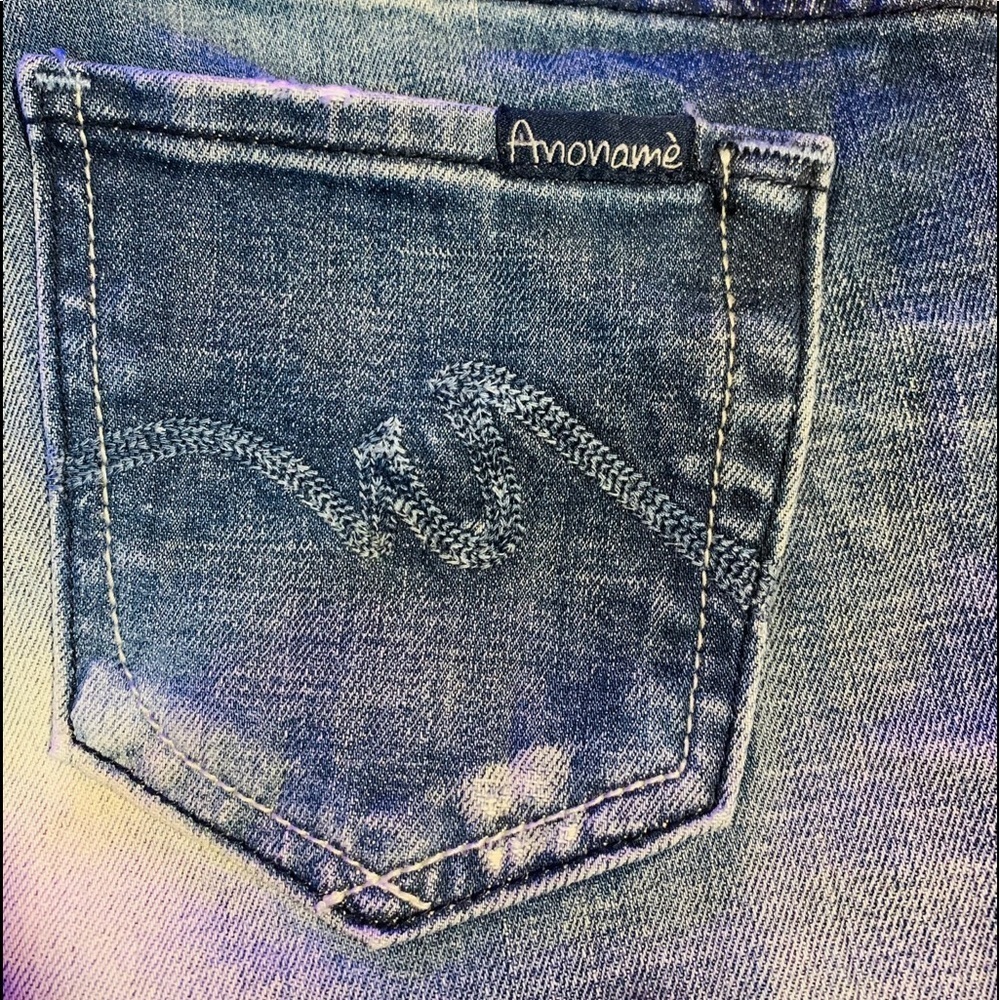 P32- Anonamé authentic blue jeans size 27 - Picture 2 of 10